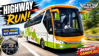 🔥 Bus Simulator Indiaでハイウェイを爆走 🚌 | インドのバス運転リアルゲームプレイ！ screenshot 5