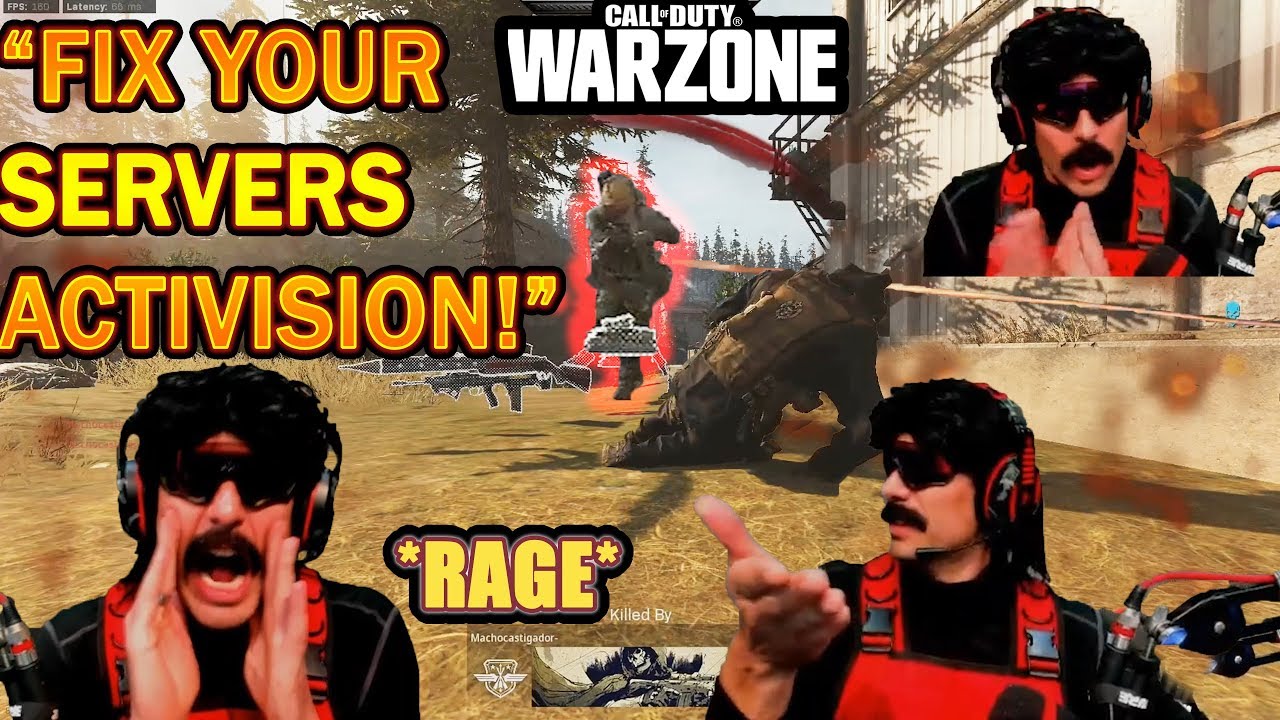 DrDisrespect Shows HOW BAD COD Warzone's Servers Are & Sends A Message To Activision!