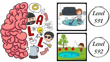 Brain Test All Star : Level 591 , 592 – How to Solve? (Walkthrough)