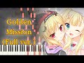 【金色ラブリッチェ OP】Golden Mission (フル) ピアノアレンジ