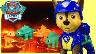 floor is lava dino edition paw patrol toy play kids