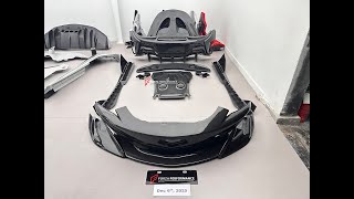 CONVERSION UPGRADE DRY CARBON BODY KIT for MCLAREN 570S 540C upgrade to 600LT