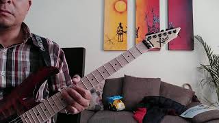 Rikki don't lose that number guitar solo cover 🎩🎸🙏