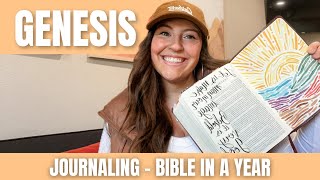 GENESIS Bible Journaling - Bible in a Year