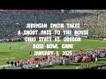 Jeremiah Smith Takes a Short Pass to the House. Ohio State Vs. Oregon. Rose Bowl January 1, 2025