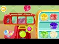 かき氷アイスクリーム屋さんごっこ | 子ども向け知育アプリ | 赤ちゃんが喜ぶアニメ | 動画 | BabyBus