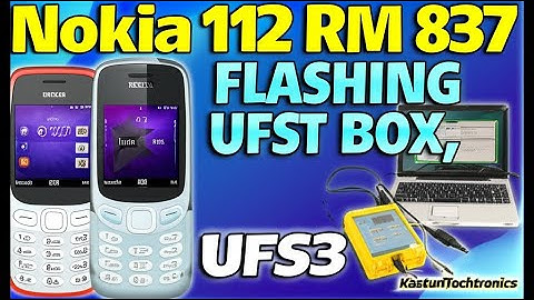Nokia 112 RM-837 Flashing Done | UFST Box Method | Kasturi TechTronics