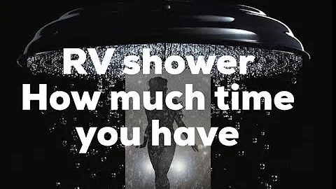 RV tips and tricks Water test how long will 44 gallons go in your RV Class C motorhome  Forester ep1