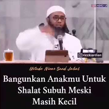 BANGUNKAN ANAKMU UNTUK SHALAT SUBUH MESKI MASIH KECIL
