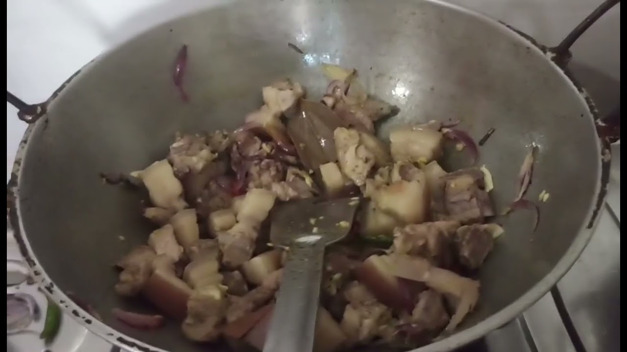 Jalaibai jwng, lugwina tadw nwngtang mwnha. Pork & Pumpkin Curry | Easy Comfort Food.