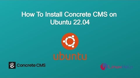 How to install Concrete CMS on Ubuntu 22.04