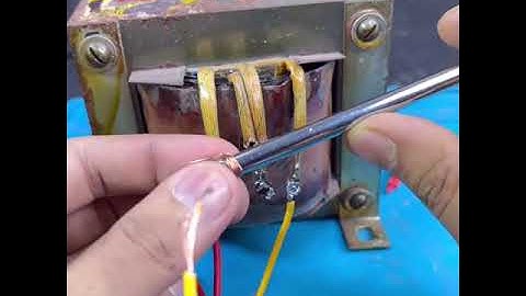big inverter transformer convert into spot welding machine || how to make spot welding machine