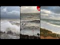 Ураганный ветер до 40 м/c накрыл западное побережье Крыма | Крым сегодня шторм 26.11.23