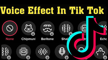 How to Add Voice Effects on Tik Tok Videos New Update 2020