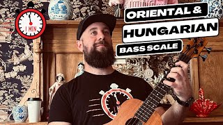 Oriental & Hungarian Minor Scale - Bass Lesson (Travel Edition)