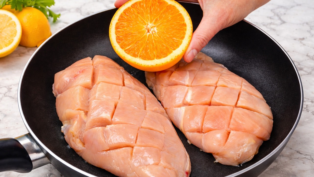 Любимая еда моего мужа! Невероятно быстрый и легкий ужин из куриной грудки!