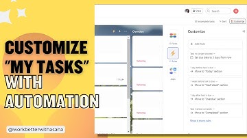 Having an Automated Virtual Assistant with Asana | Asana Rules | Asana Guide | Asana Workflows
