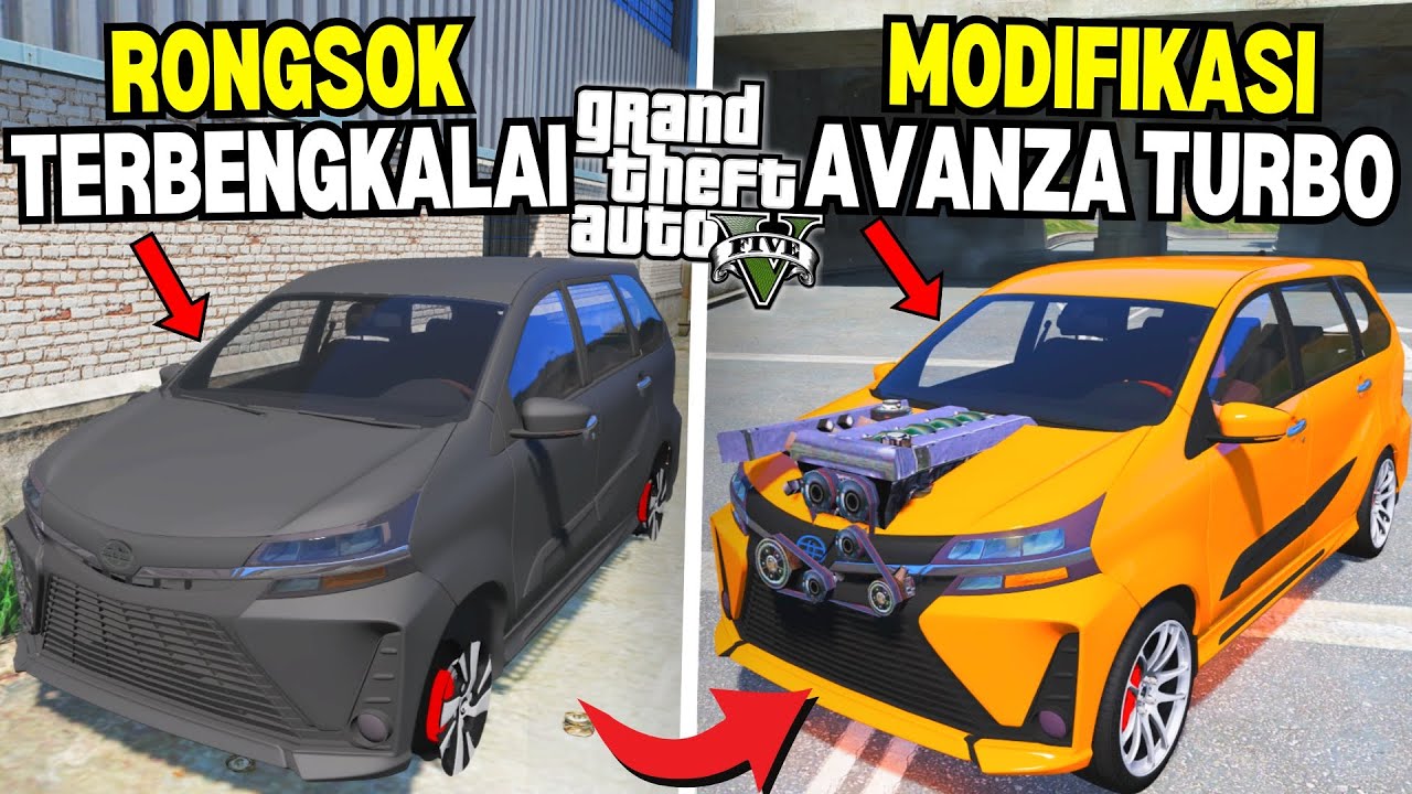 Aku Menemukan Mobil Avanza Veloz Langka Rongsok Terbengkalai di Kota - GTA 5 MOD