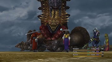 FINAL FANTASY X/X-2 HD Remaster Boss Sinspawn Gui