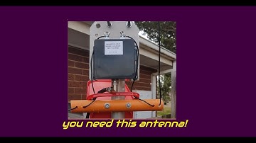 My amazing multi band 40m vertical delta loop for 80m to 6m you need this #antenna #hamradio