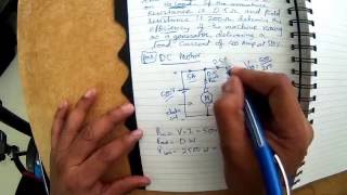 DC machine example problem 26.24b