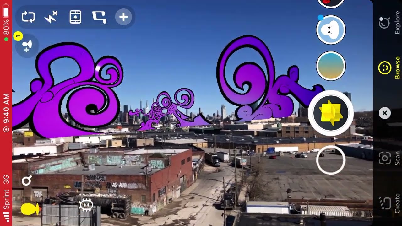 AR Graffiti / mobile307
