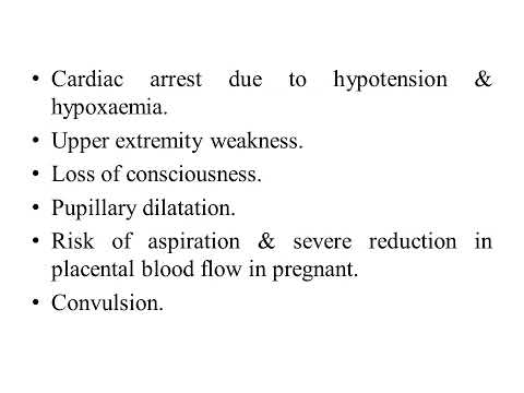 Total Spinal Anaesthesia