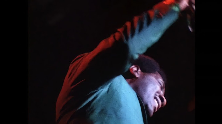 I’ve Been Loving You Too Long Live version - Live performance video thumbnail