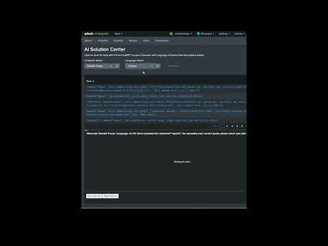 Splunk - AI Operations Center