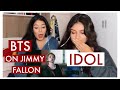 (ENG SUB) BTS(방탄소년단) IDOL on Jimmy Fallon REACCIÓN || Angie