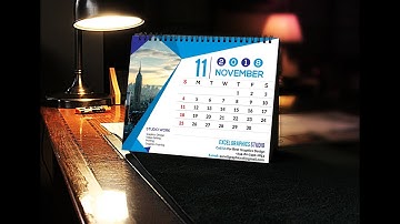 LATEST DESK CALENDAR DESIGN IN CORELDRAW TUTORIAL