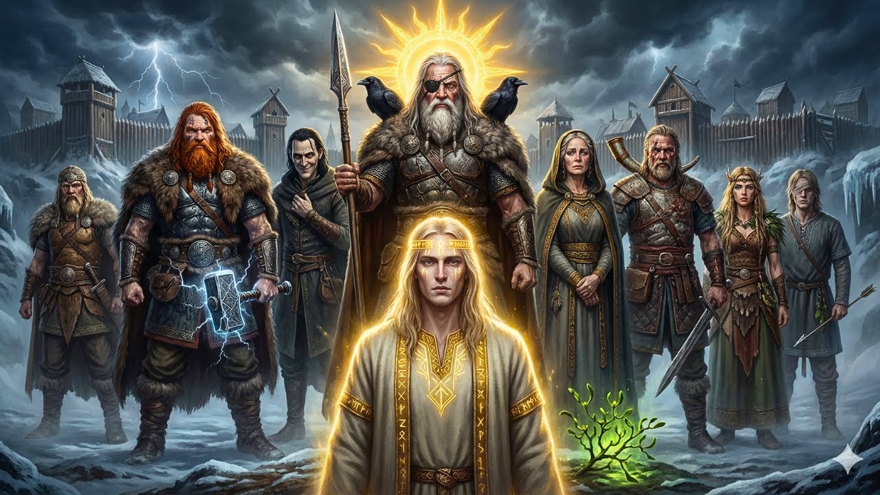 Why Loki Killed Balder | The True Tragedy of the God of Light | Norse Myth Explained