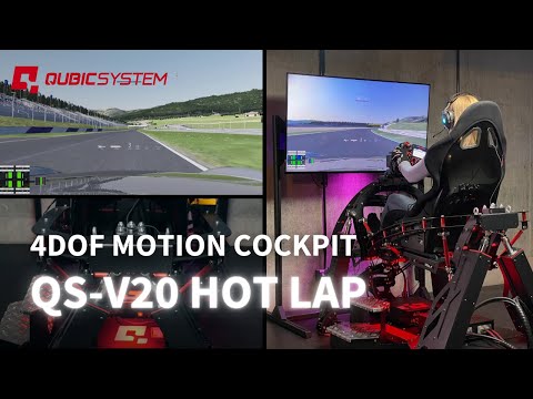 Qubic System QS-V20 | Red Bull Ring Virtual Hot Lap on 4DOF Racing Simulator
