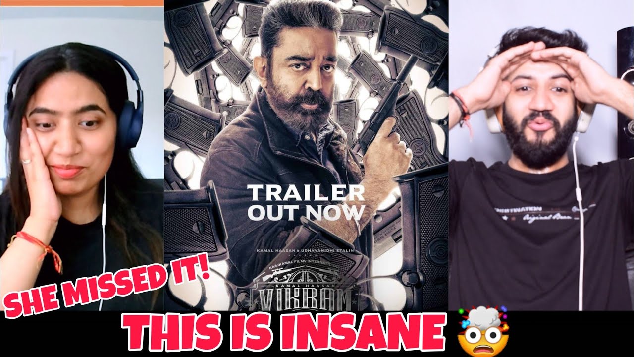 VIKRAM - Official Trailer | Kamal Haasan | VijaySethupathi, Fahadh | Lokesh | Anirudh Reaction