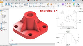 Autodesk Inventor Tutorial for Beginners Exercise 17