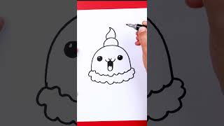 How To Draw Funny Bunny Ice Cream