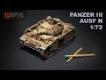 Mengecat model kit tank panzer iii ausf n  skala 172  fov model