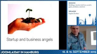 JD15DE - Building a Joomla club from scratch: goals, problems, solutions