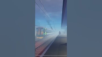 Regional class 153 departs Elmtree House.