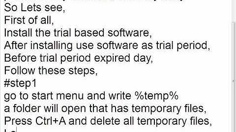 how to extend trial period of any software in 5 minutes   2019 latest trick   YouTube