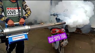 fogging || Tasco ka 150 asap super tebal