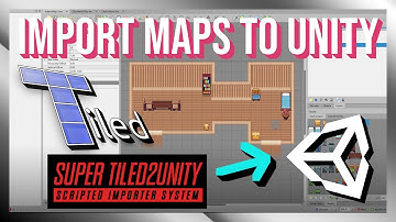 How to Import Tiled Maps FAST with Collisions and Sorting - SuperTiled2Unity Tutorial