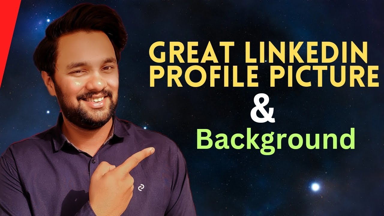 how to make a linkedin profile picture | linkedin profile picture - YouTube