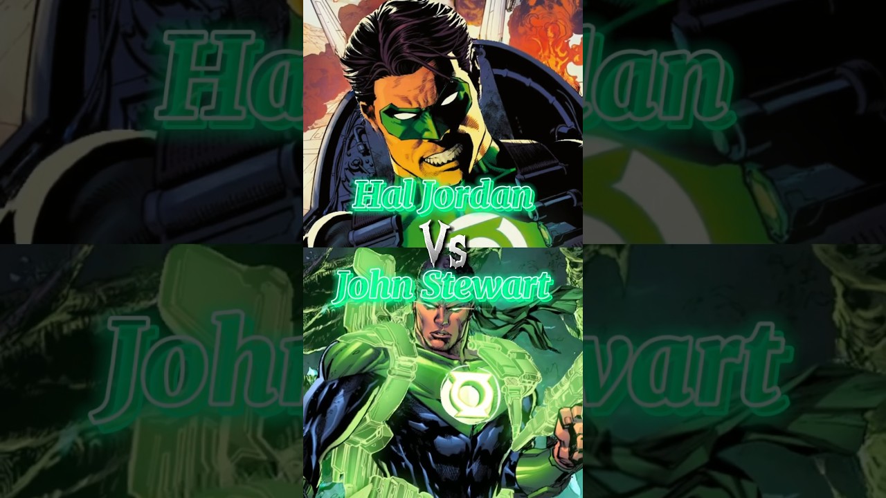 Who Is Strongest | John Stewart Vs Guy Gardner | John Stewart Vs Hal Jordan 