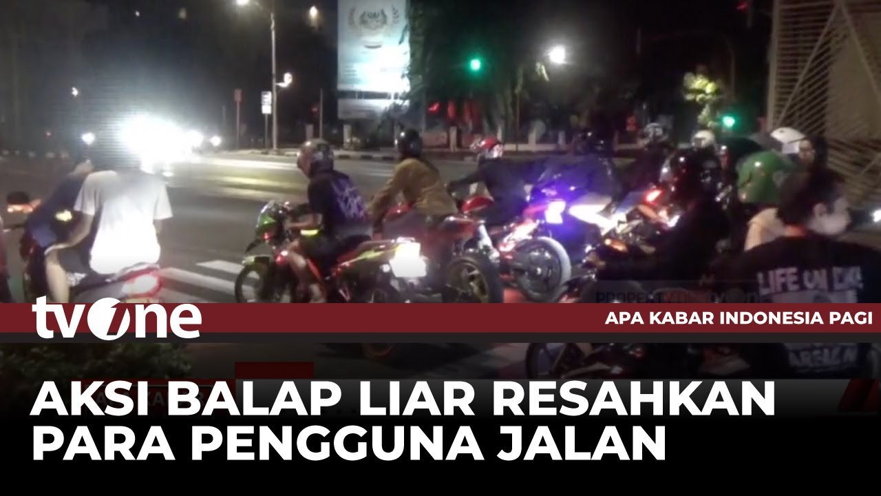 Ratusan Pemuda Balap Liar di Jakarta Selatan, Bikin Resah! | AKIP tvOne