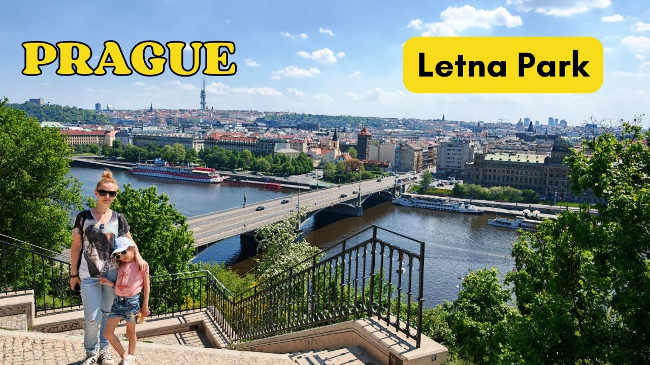 Most Beautiful Views in Prague at This Amazing Park (Letna) - YouTube