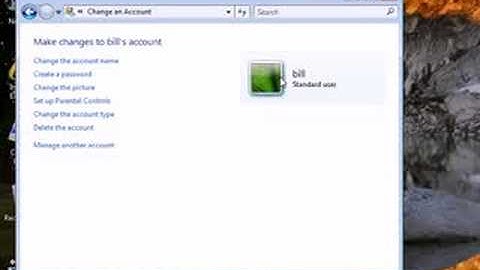Windows Vista User Accounts