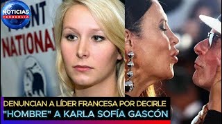 Denuncian a líder francesa por decirle "hombre" a Karla Sofía Gascón tras ganar como mejor actriz