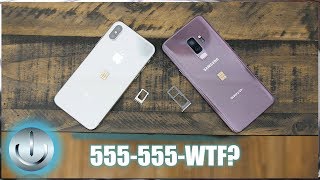 2 Smartphones, 2 Sim Cards, 1 Phone Number - Galaxy S9 Plus | iPhone X
