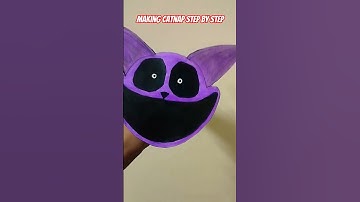This is how I made catnap step by step #plush #paper#poppy3#poppy#deepsleep#catnap #catnaps